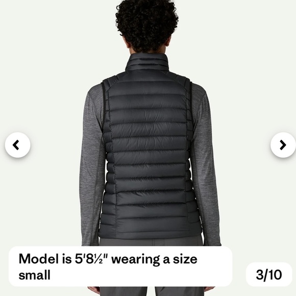 Patagonia Women's Down Sweater Vest size Xsmall NWOT - Picture 13 of 16